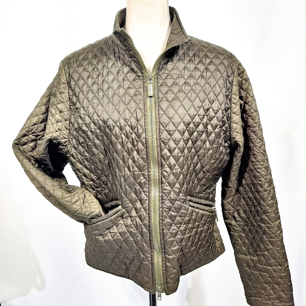 Barbour Green Lightweight Quilted Jacket